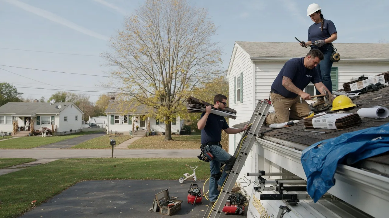 Local Roofing Contractors in Caspian, MI near me